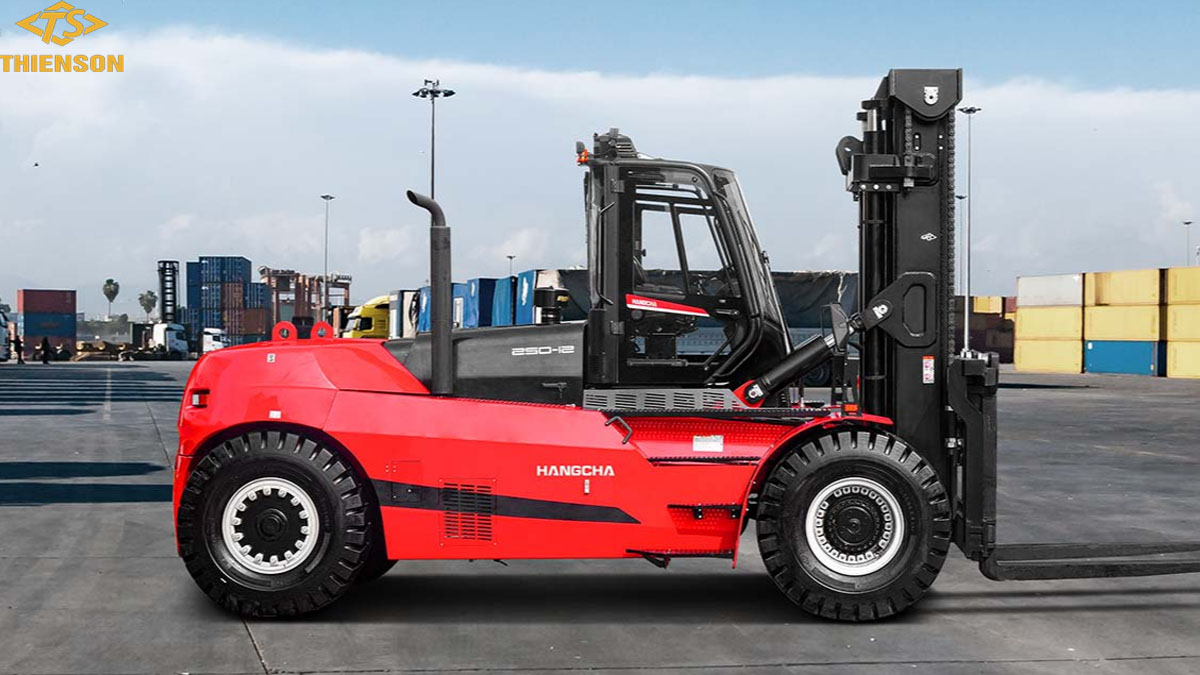 Xe nâng điện 35 tấn