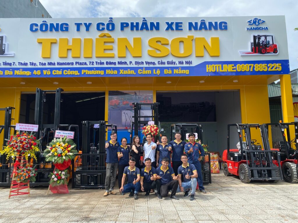 xe nâng Hangcha được phân phối chính hãng tại công ty cổ phần xe nâng Thiên Sơn