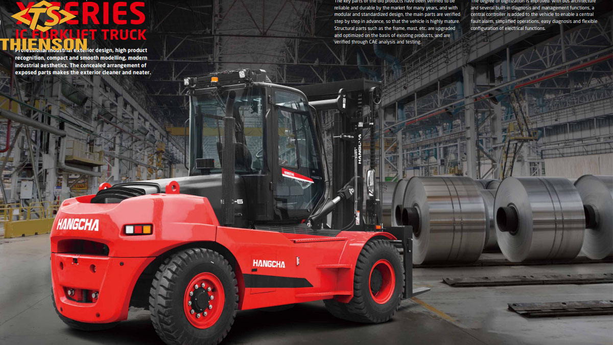 Xe nâng dầu 12-16 tấn dòng X