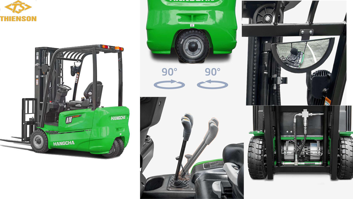 Xe nâng điện 3 bánh