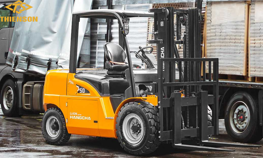 Xe nâng điện 5 tấn dòng XH pin lithium