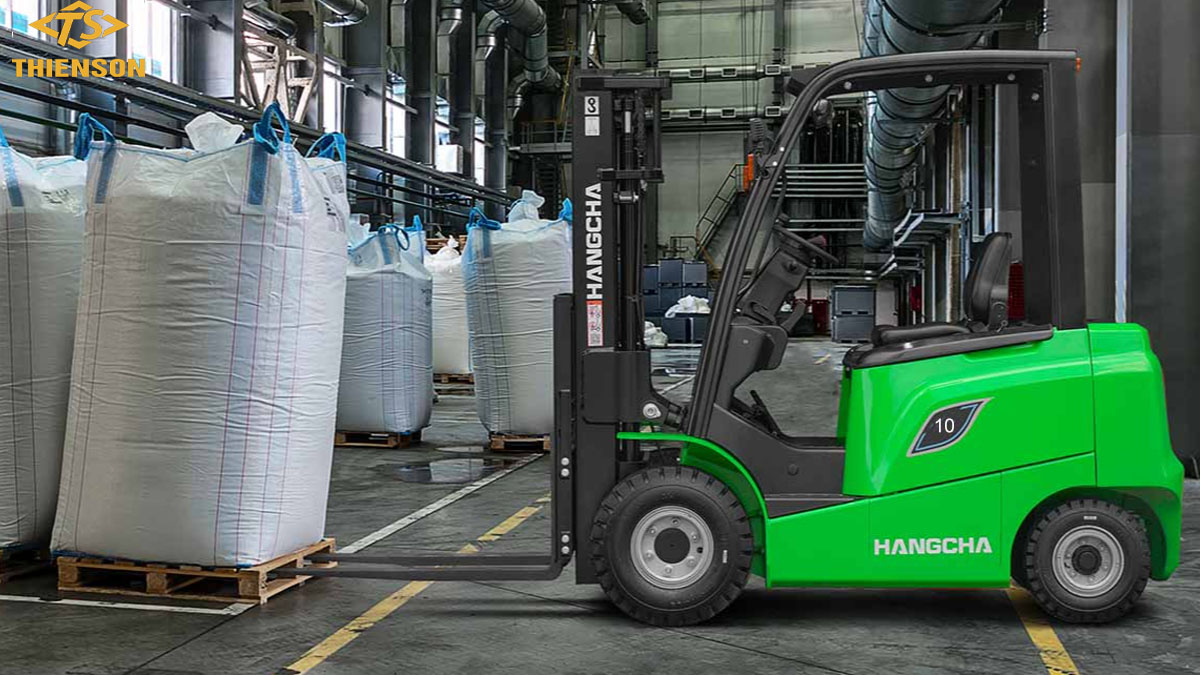 Xe nâng điện 1 tấn Hangcha