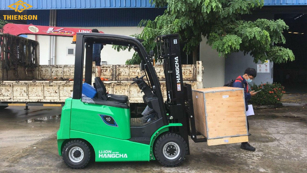 Xe nâng điện 1 tấn 