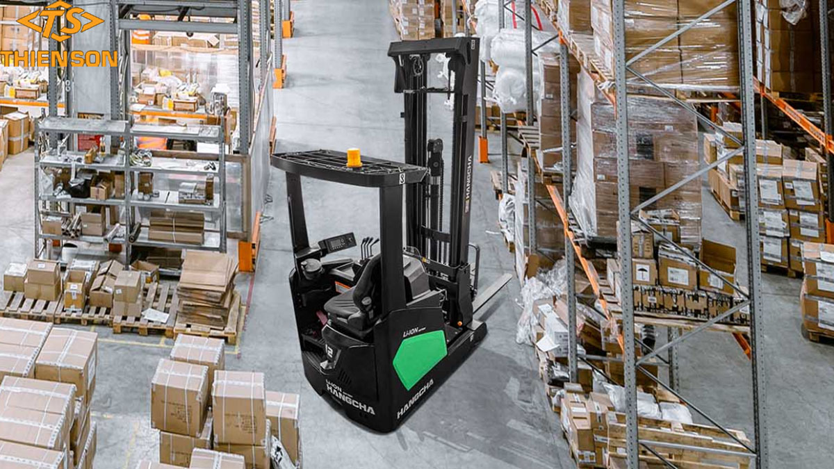Xe nâng điện reach truck 