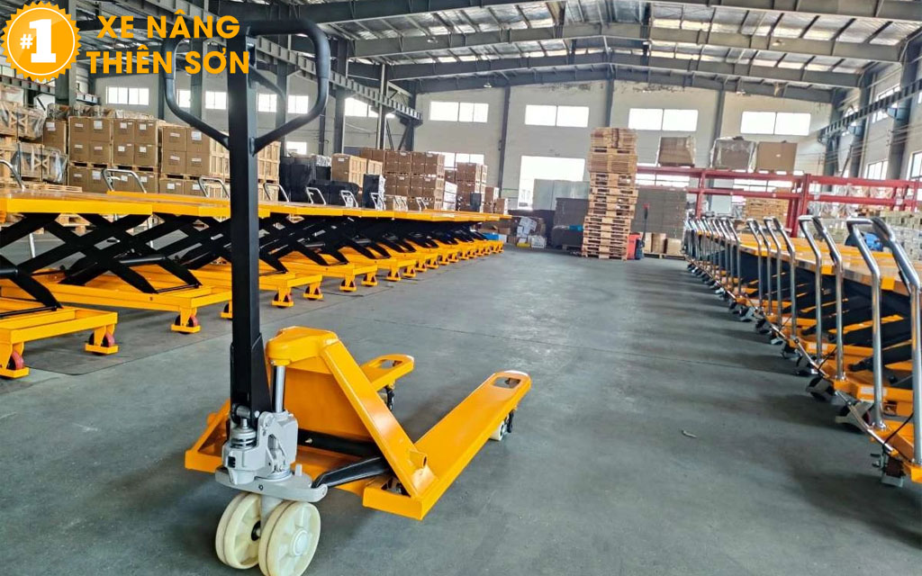 Xe nâng tay thấp 