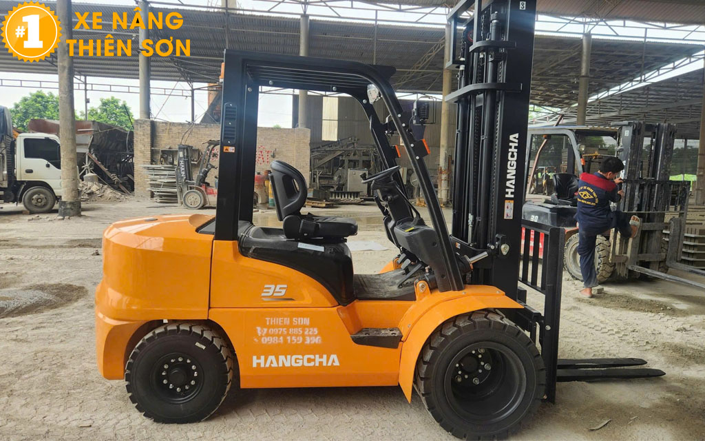 Xe nâng dầu hangcha 