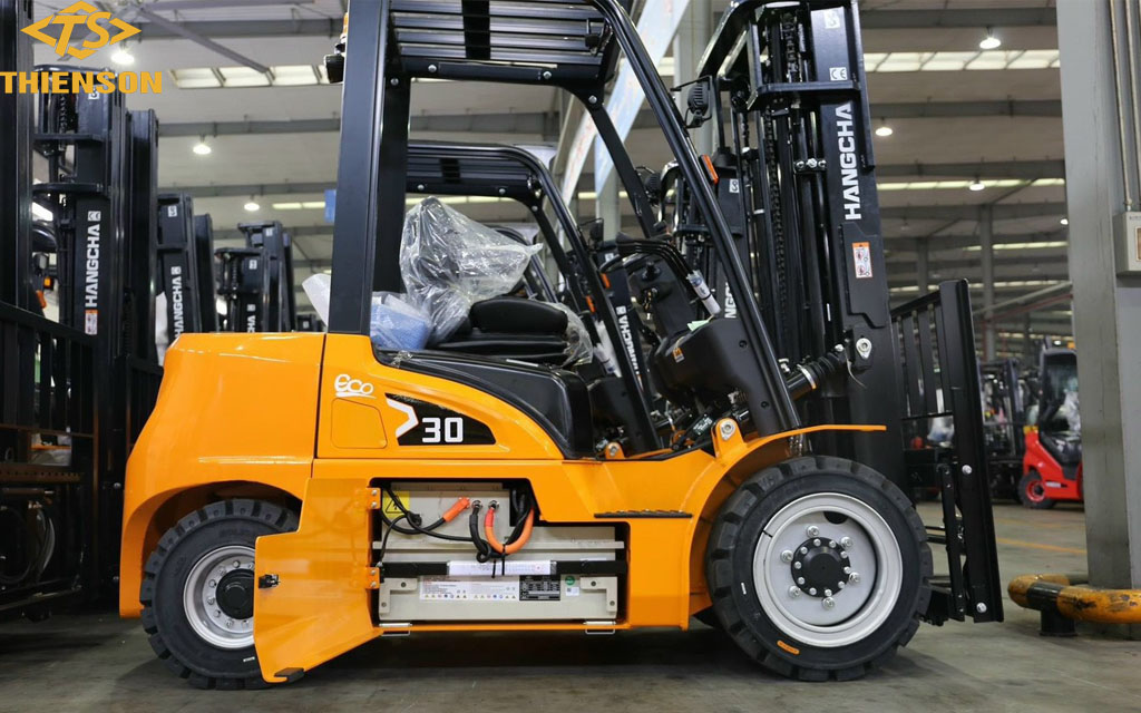 xe nâng điện ngồi lái hangcha