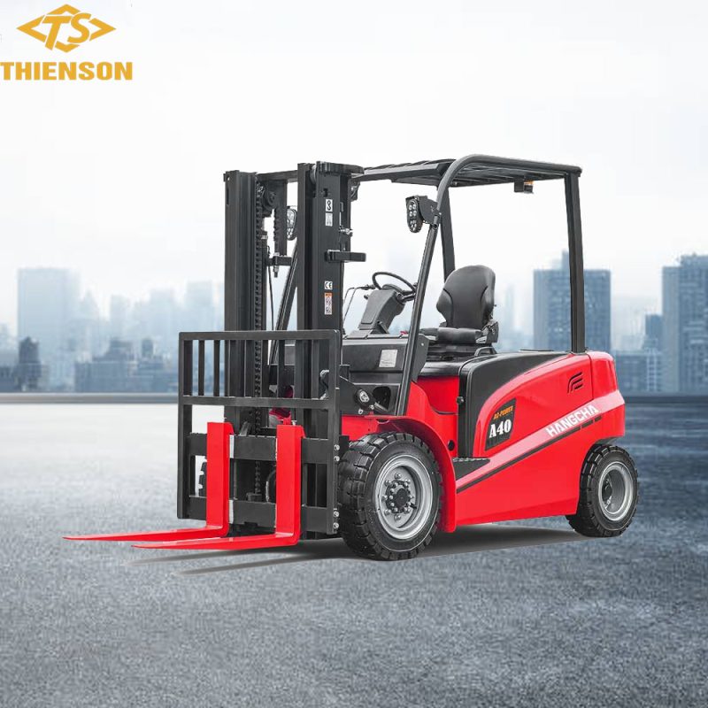 xe nâng điện 4 tấn dòng A pin Axit