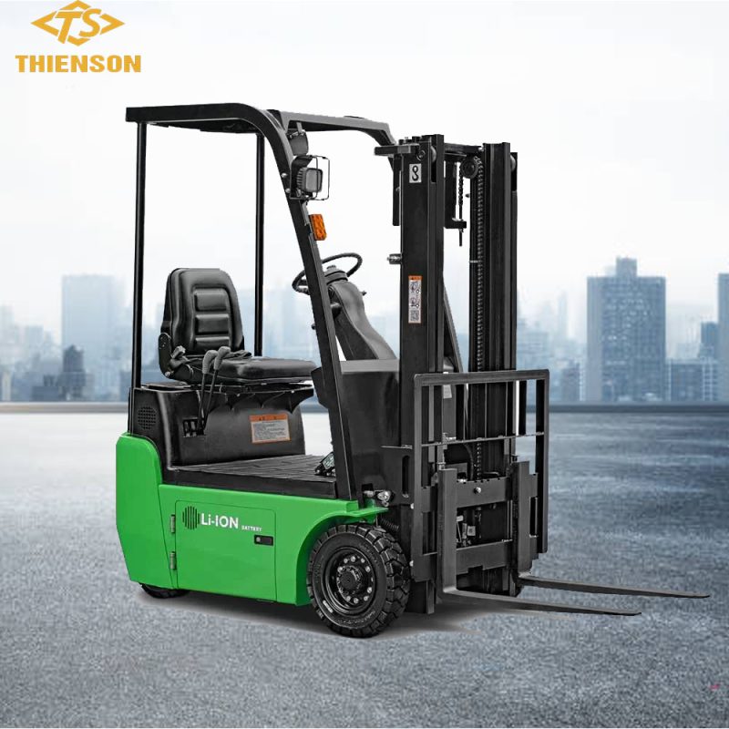 Xe nâng điện 1 tấn 3 bánh dòng X pin lithium