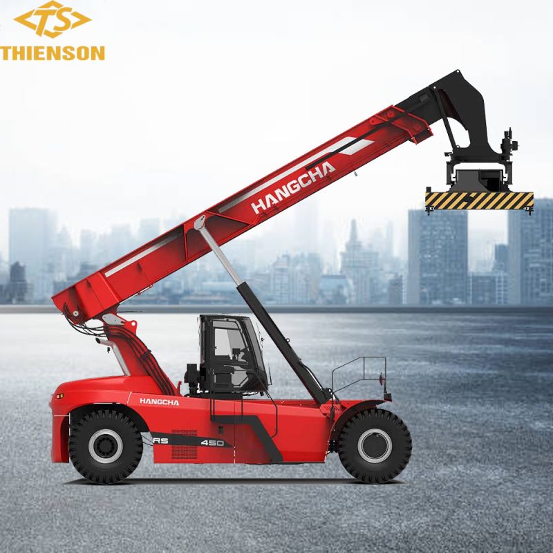 Xe nâng gắp container 45 tấn