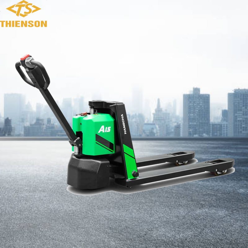 Xe nâng tay điện thấp