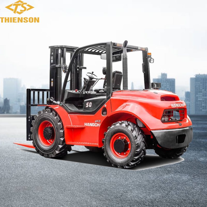 Xe nâng dầu địa hình