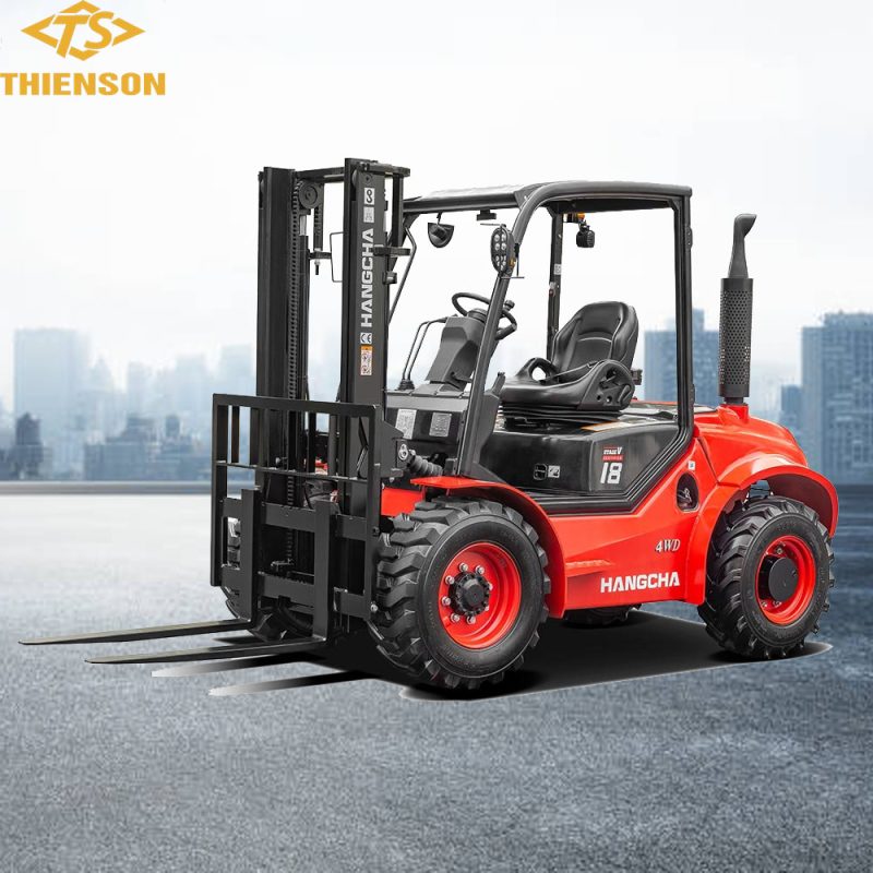 Xe nâng dầu địa hình