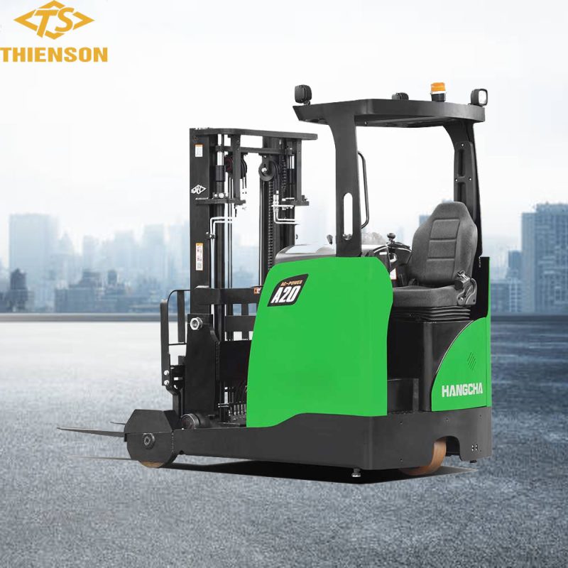 Xe nâng điện reach trucks 2 tấn pin lithium