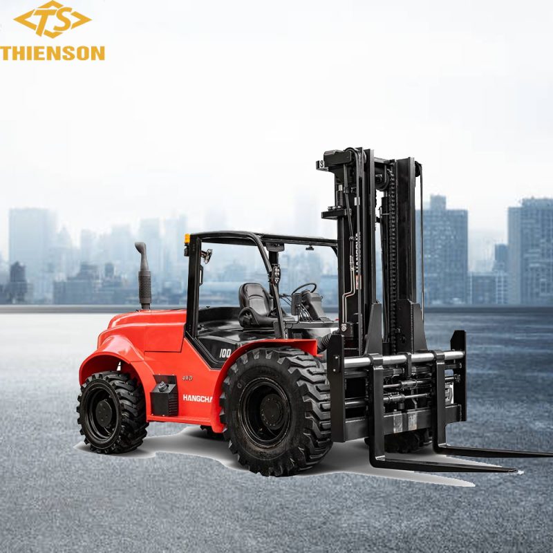 Xe nâng dầu địa hình