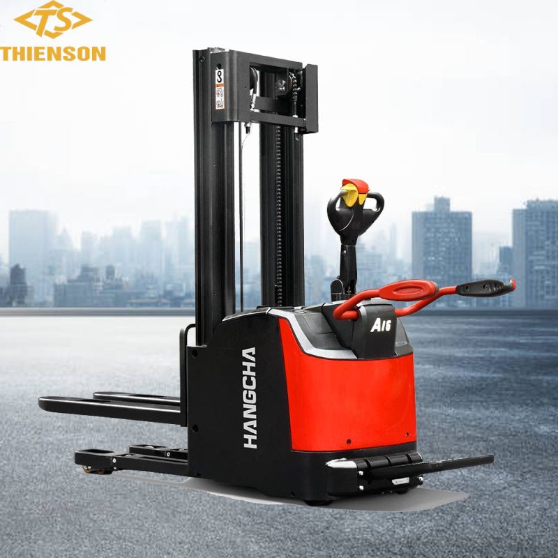 Xe nâng điện tay cao