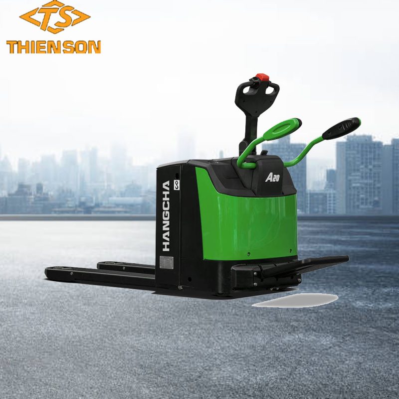Xe nâng tay điện thấp 2 tấn pin lithium
