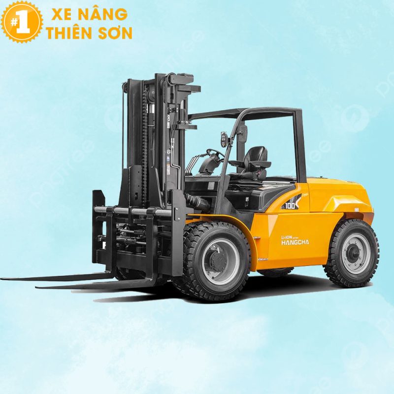 Xe nâng điện 10 tấn